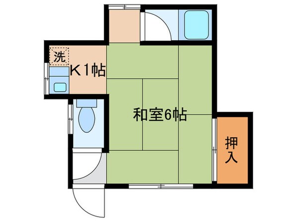 浅見荘の物件間取画像